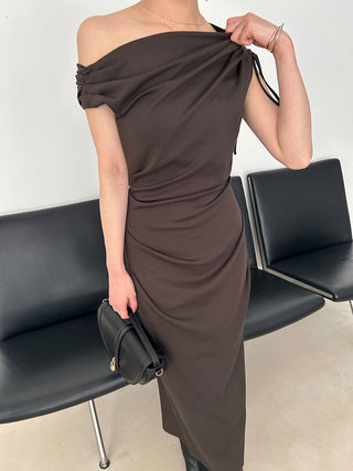Drape Cut Dress