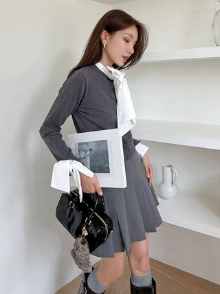 Pleated Skort Shorts