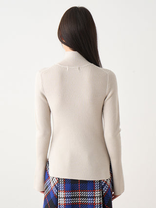 Washable Wool Ribbed Pullover