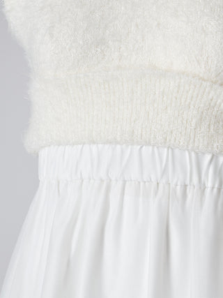Knit Combo Tiered Dress