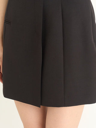 Wrap Skirt in black, Premium Fashionable Women's Skirts & Skorts at SNIDEL USA