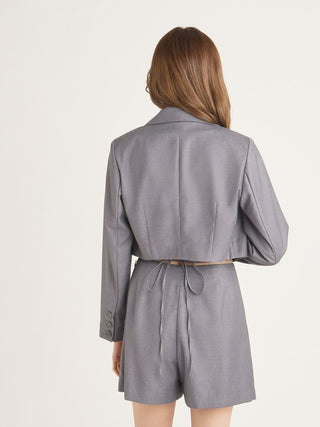 Ska Skorts in light gray, Premium Fashionable Women's Skirts & Skorts at SNIDEL USA