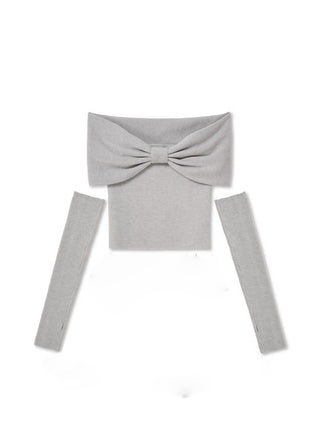 Knit Top with Arm Warmers