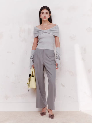 Knit Top with Arm Warmers