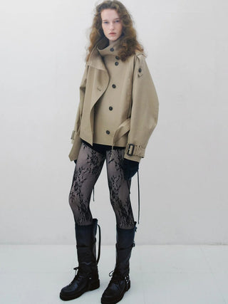 Lace Pattern Tights