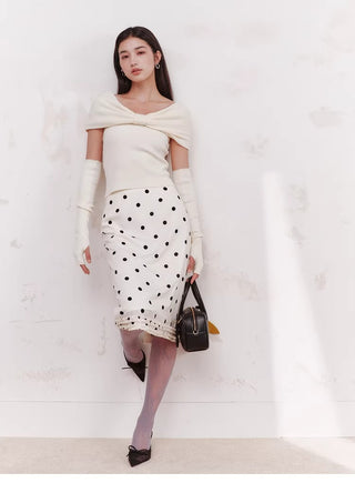 Knit Top with Arm Warmers