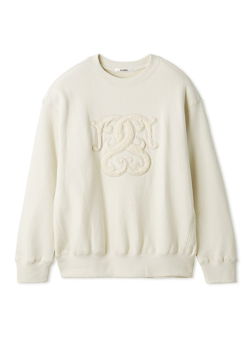 Boa Logo Sweat Pullover – SNIDEL
