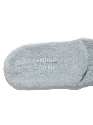 Milky Smooth Crochet Socks in light blue, A premium Fashionable & Trendy Collection of Women's Knitwear at SNIDEL USA