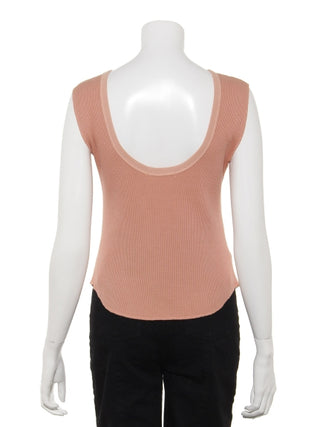  Color Summer Scoop Back Tank Top in orange, Premium Fashionable Women's Tops Collection at SNIDEL USA