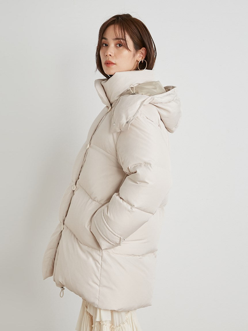 Sustainable Middle Length Down Jacket