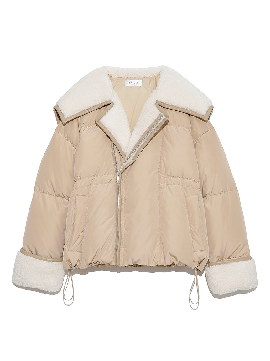 Short Boa Down Jacket