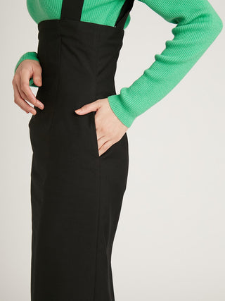 2way Pencil Jumper in black, Premium Fashionable Women's Skirts & Skorts at SNIDEL USA