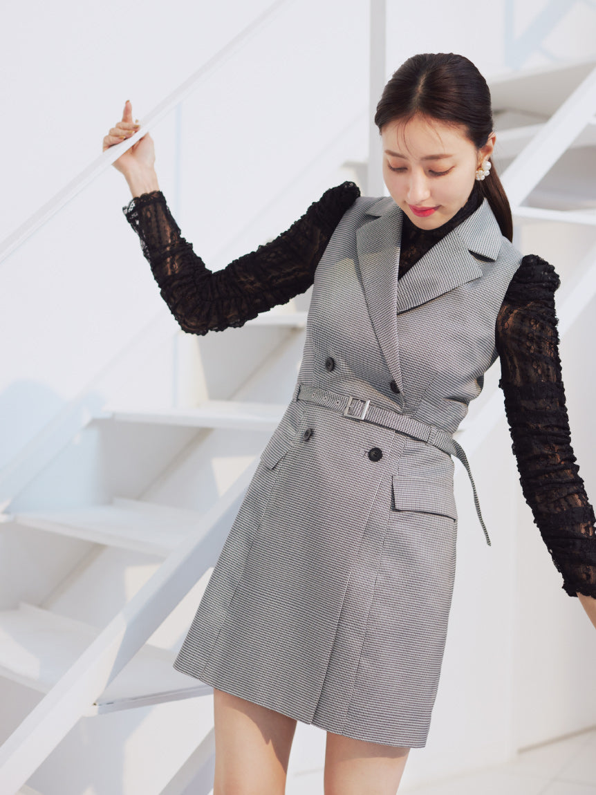 直売最安価格 Sleeveless Coat Dress | artfive.co.jp