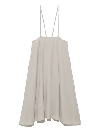 Suspender Maxi Skirt in beige, Premium Fashionable Women's Skirts & Skorts at SNIDEL USA