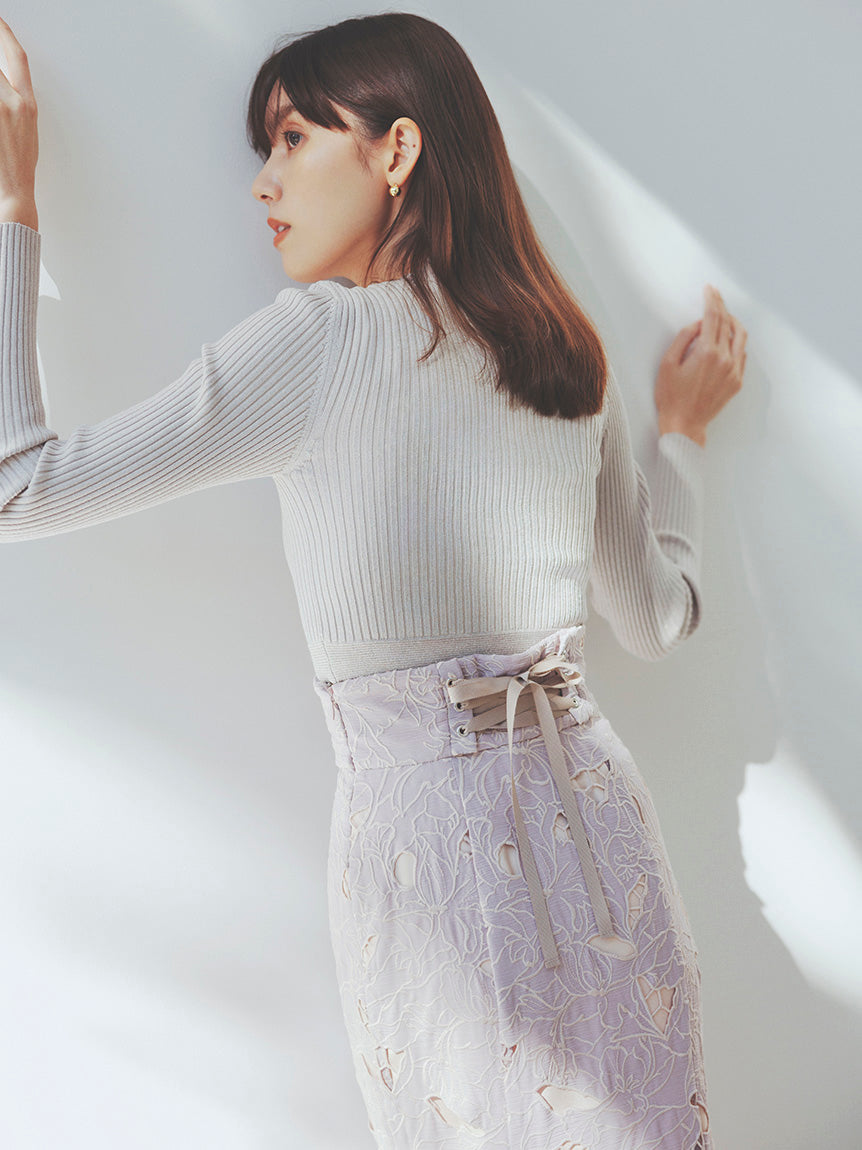 Cutting Lace Mermaid Skirt