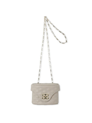   Round Mini Chain Bag in beige, Luxury Collection of Fashionable & Trendy Women's Bags at SNIDEL USA