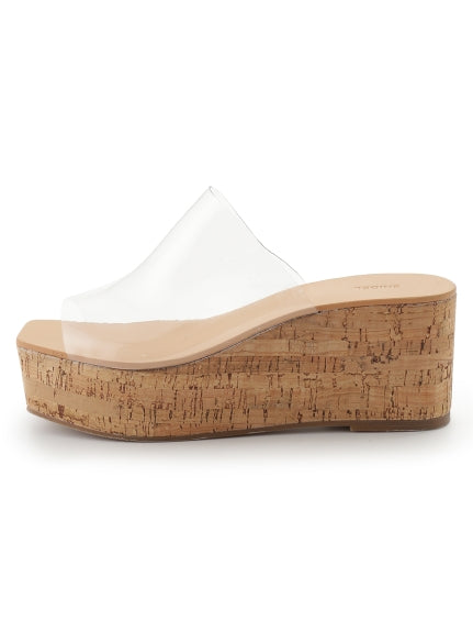 Platform Wedge Sole Sabot Sandals – SNIDEL