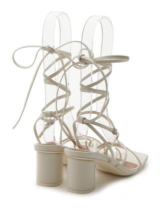 Strappy Lace-up Sandals, Premium Collection of Fashionable & Trendy Women's Shoes, Boots, Loafers, & Sandals at SNIDEL USA