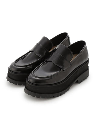 Vibram Chunky Loafers in black, Premium Collection of Fashionable & Trendy Women's Shoes, Boots, Loafers, & Sandals at SNIDEL USA