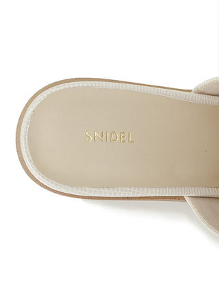  Open Back Heel Loafer in ivory, Premium Collection of Fashionable & Trendy Women's Shoes, Boots, Loafers, & Sandals at SNIDEL USA