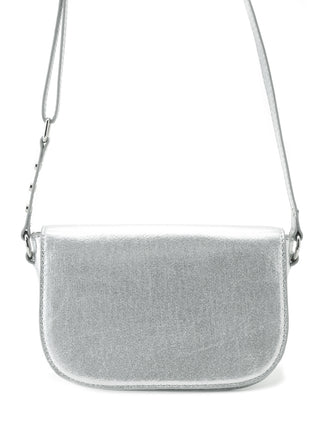  Mini Pochet in silver, Luxury Collection of Fashionable & Trendy Women's Bags at SNIDEL USA