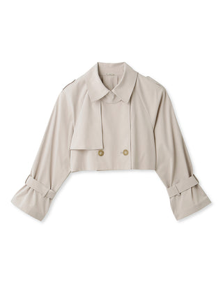 Sustainable Short Trench Coat